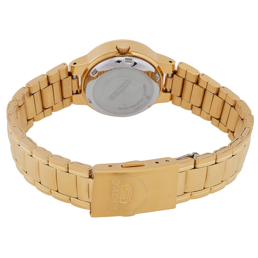 SeikoAutomatic Gold Dial Ladies Watch SYME58K1 - The Watches Men & Co #3