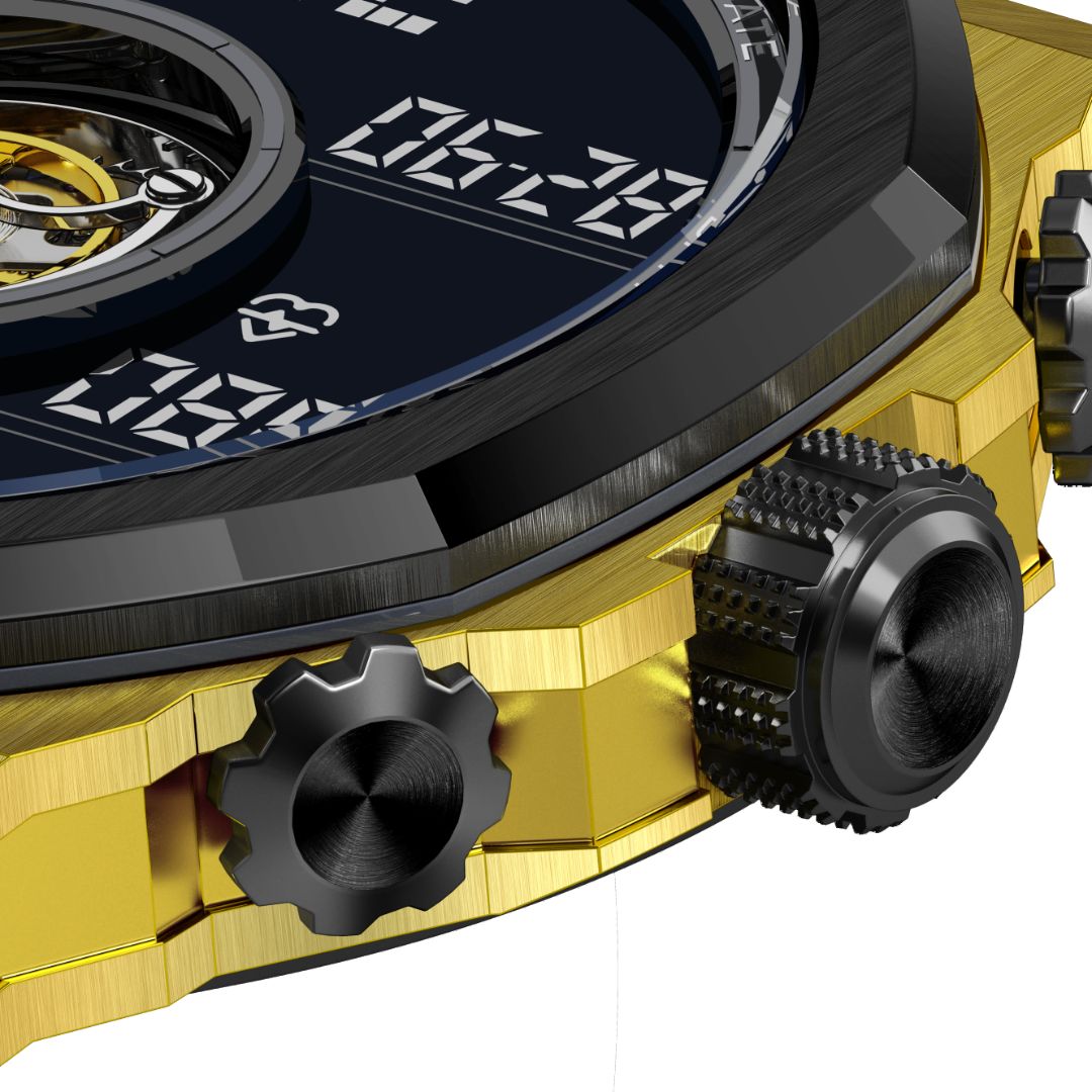 Skyway Smartwatch with Tourbillon Men's Watch NOXSKYWAYBLACK Men's Watch NOXSKYWAYBLACK - The Watches Men & Co #4