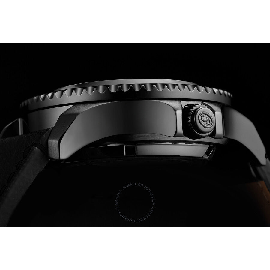 Stuhrling Original Aquadiver Automatic Black Dial Men's Watch M17101 - Dawson Watches #4