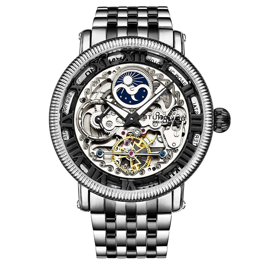 Stuhrling Original Legacy Automatic Black Dial Men's Watch M13566 - Dawson Watches