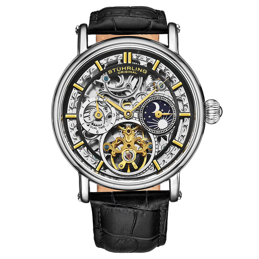 Stuhrling Original Legacy Automatic Black Dial Men's Watch M13581 - Dawson Watches