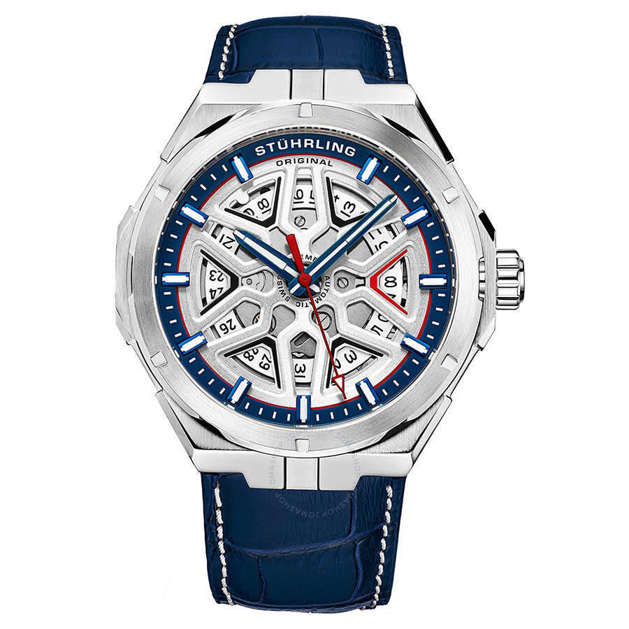 Stuhrling Original Legacy Automatic Blue Dial Men's Watch M13491 - Dawson Watches