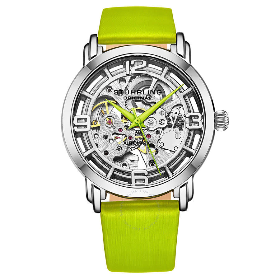 Stuhrling Original Legacy Automatic Silver Dial Ladies Watch M13636 - Dawson Watches