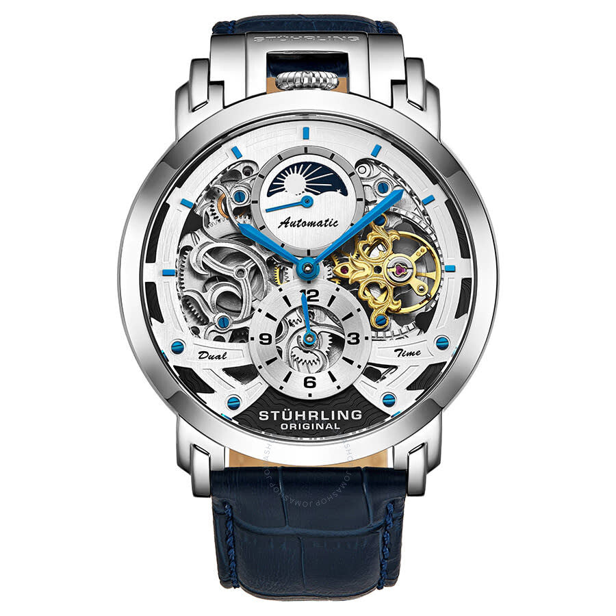 Stuhrling Original Legacy Automatic Silver Dial Men's Watch M13528 - Dawson Watches
