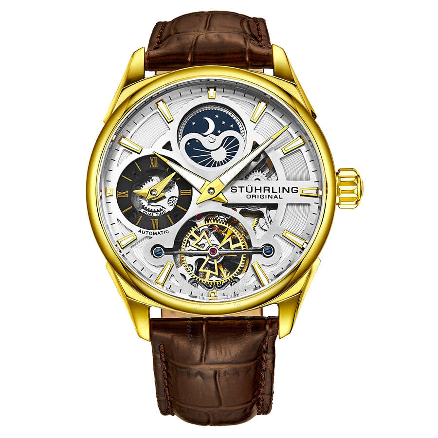 Stuhrling Original Legacy Automatic Silver Dial Men's Watch M13589 - Dawson Watches