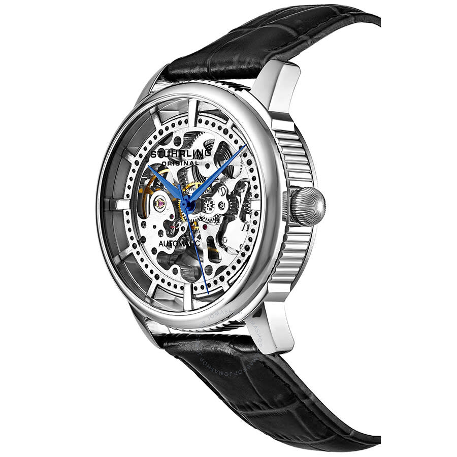 Stuhrling Original Legacy Automatic Silver Dial Men's Watch M13640 - Dawson Watches #3
