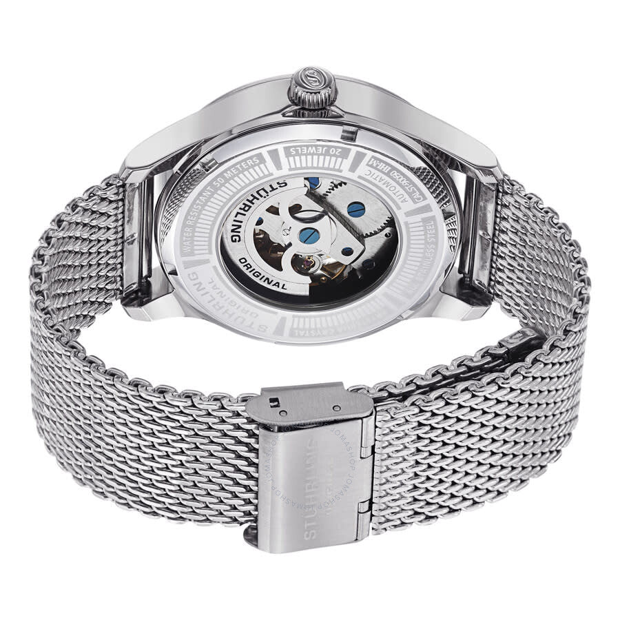 Stuhrling Original Legacy Automatic Silver Dial Men's Watch M17058 - Dawson Watches #2