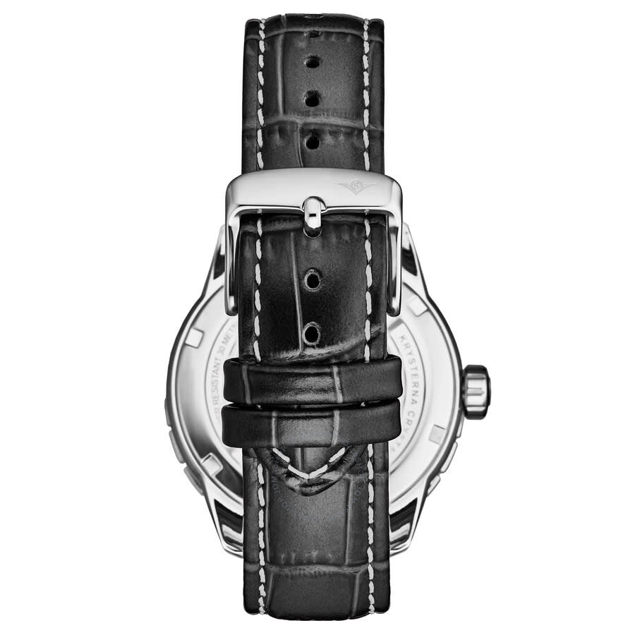 Stuhrling Original Monaco Quartz Black Dial Men's Watch M18226 - Dawson Watches #2