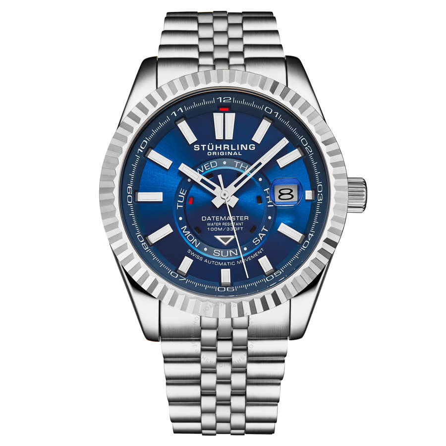 Stuhrling Original Symphony Automatic Blue Dial Men's Watch M18240 - Dawson Watches