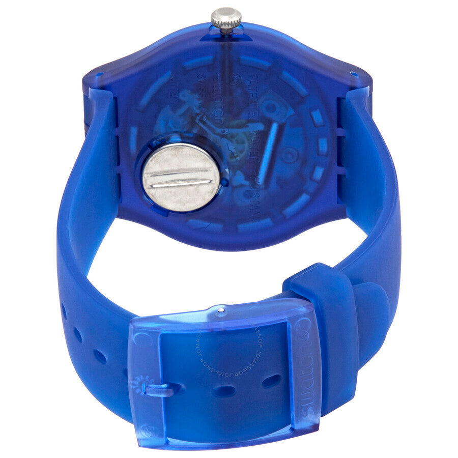 Swatch Blue Sirup Quartz BlueTranslucent Dial Men's Watch SUON142 - Dawson Watches #3