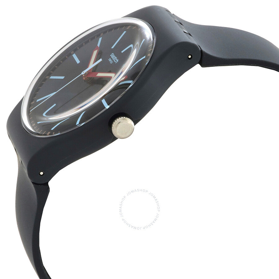 Swatch Cobblestone Street Quartz Grey Dial Watch SO29A101 - Dawson Watches #2