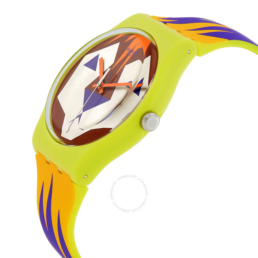 Swatch Moofasa Quartz Silver Dial Men's Watch SUOJ106 - Dawson Watches #2