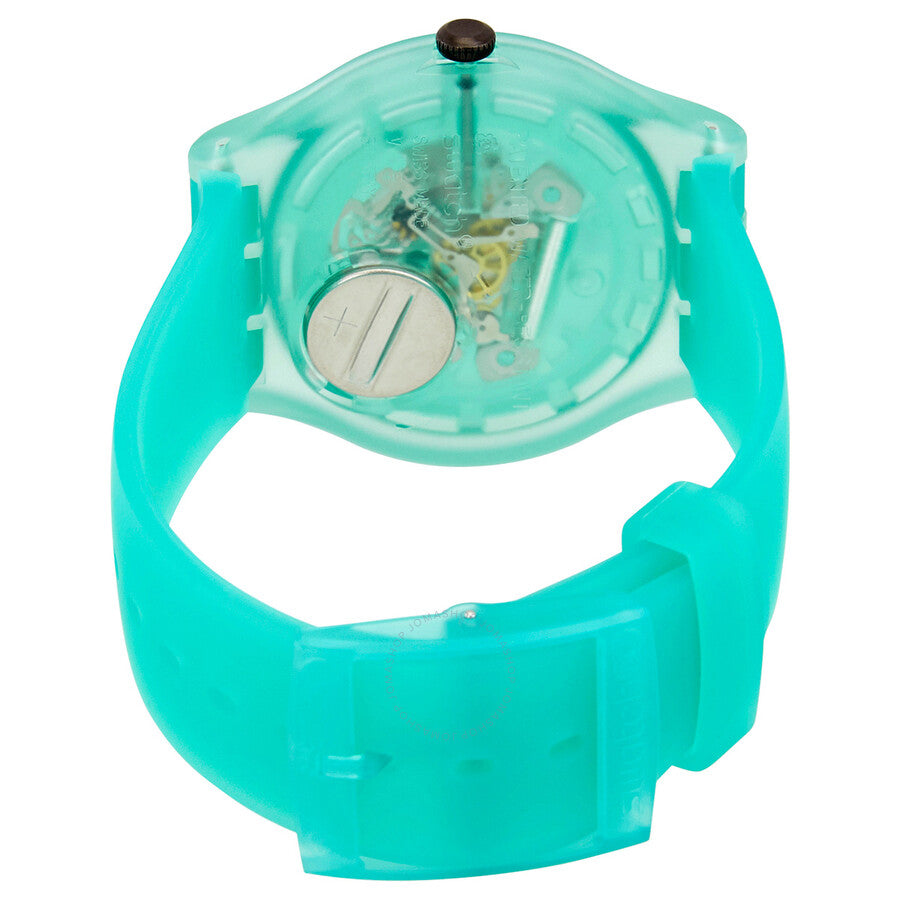 Swatch Nature Blur Quartz Green Translucent Dial Men's Watch SUOG119 - Dawson Watches #3
