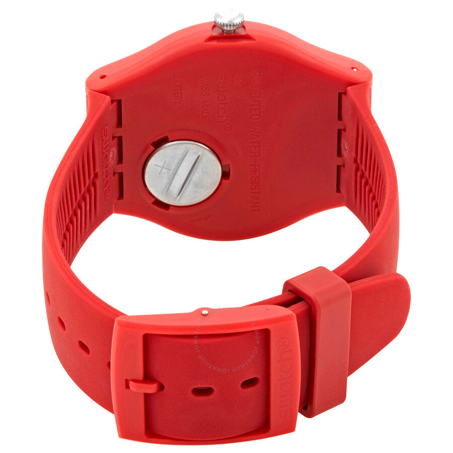 Swatch REDVREMYA Quartz Red Dial Men's Watch SO29R700 - Dawson Watches #3