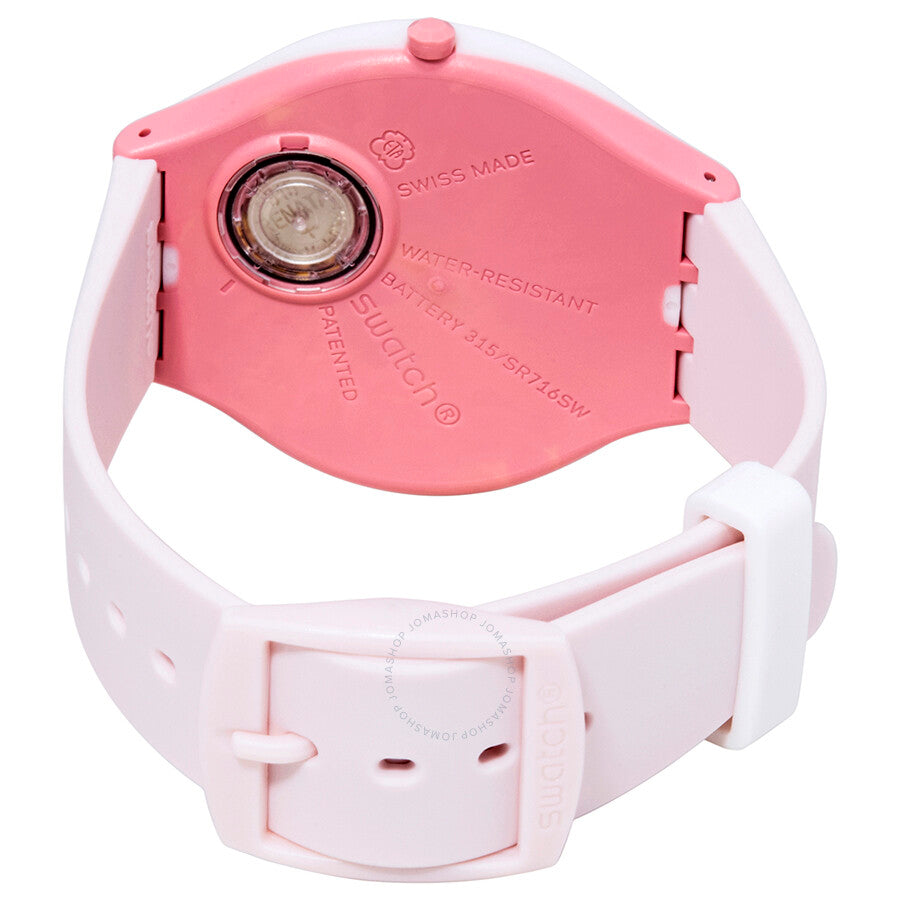 Swatch Skinblush Pink Dial Ladies Watch SVUP101 - Dawson Watches #3