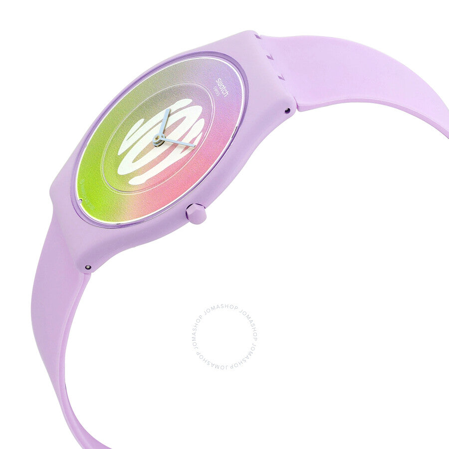 Swatch Time For Joy Quartz White Dial Ladies Watch SS09V101 - Dawson Watches #2
