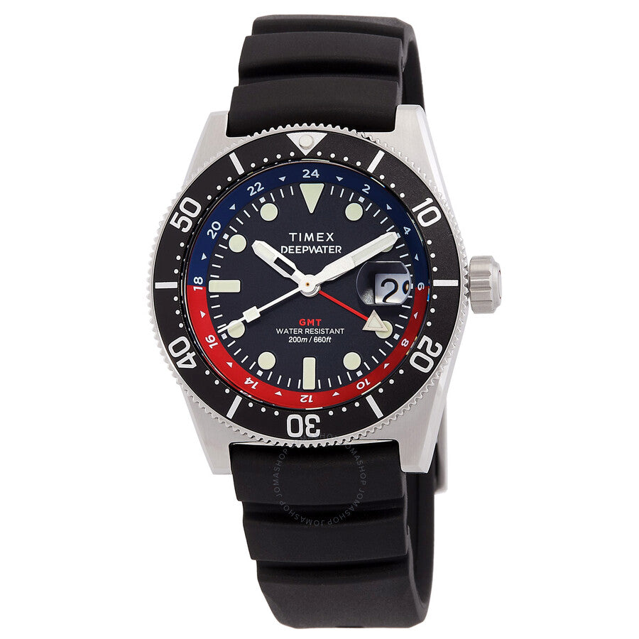 Timex Deepwater Reef Quartz Black Dial Men's Watch TW2W75000 - Dawson Watches