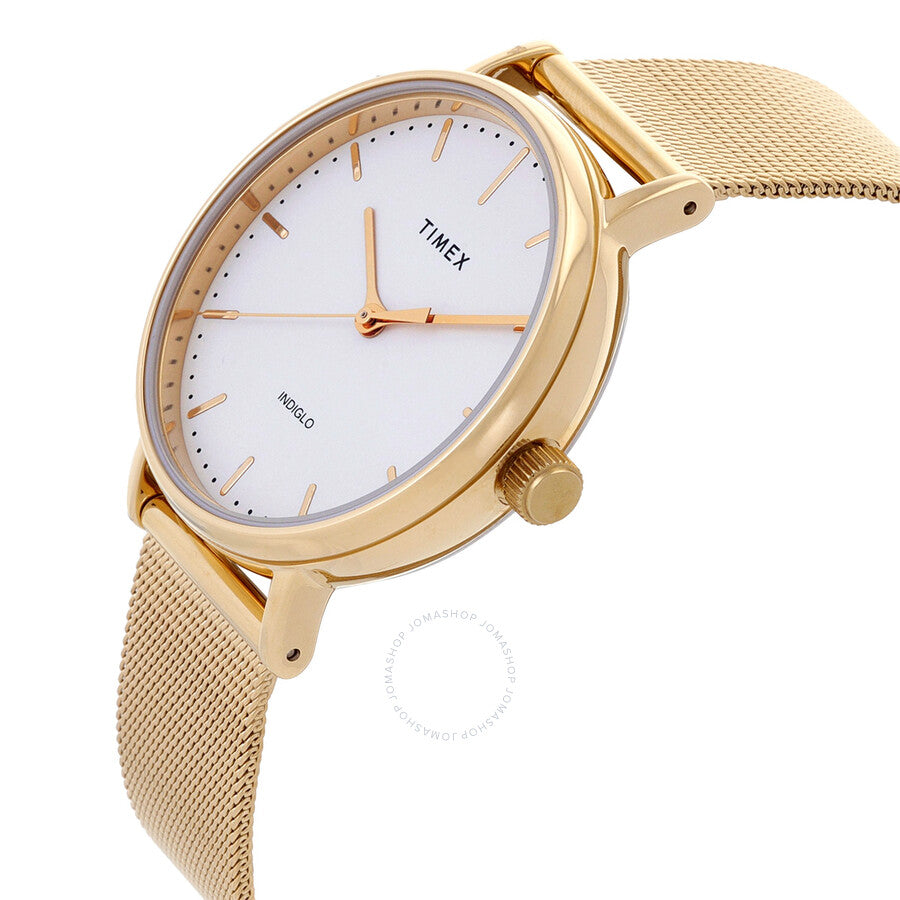 Timex Fairfield Quartz Cream Dial Ladies Watch TW2R26500 - Dawson Watches #2