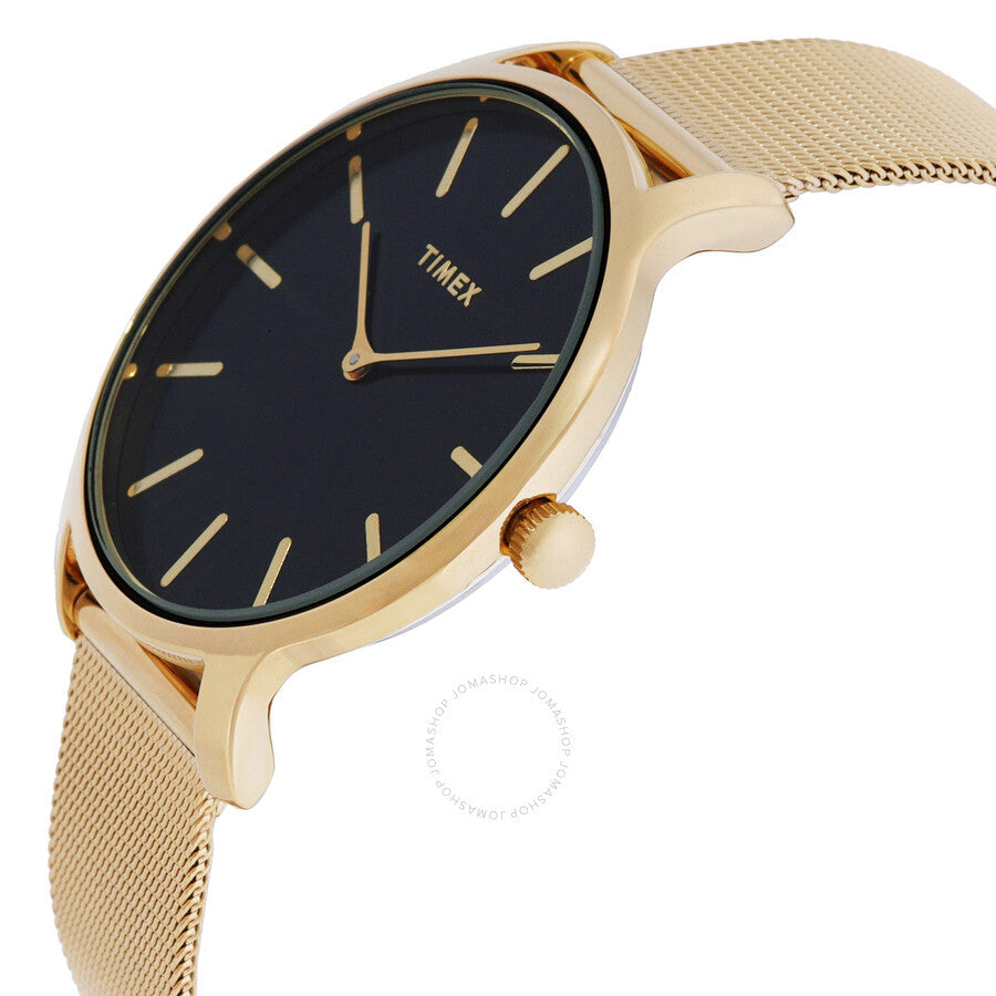 Timex Transcend Quartz Black Dial Ladies Watch TW2W19700 - Dawson Watches #2