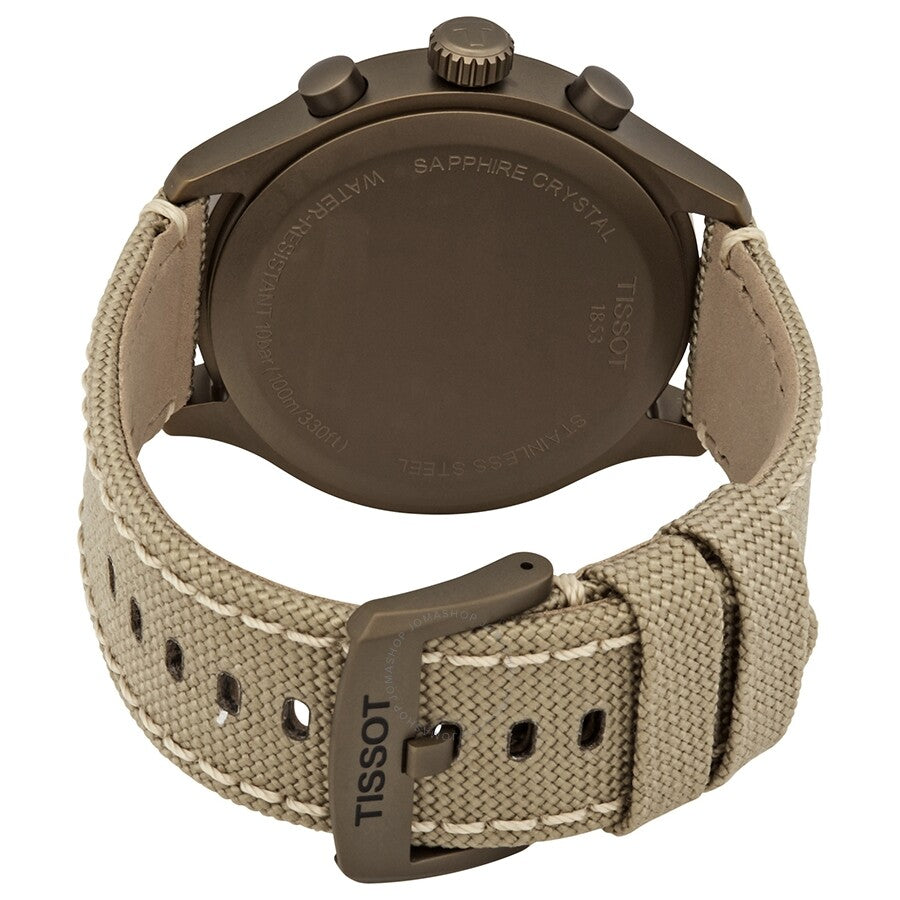 Tissot Beige Dial Men's Chronograph Watch T116.617.37.267.01 - Dawson Watches #3