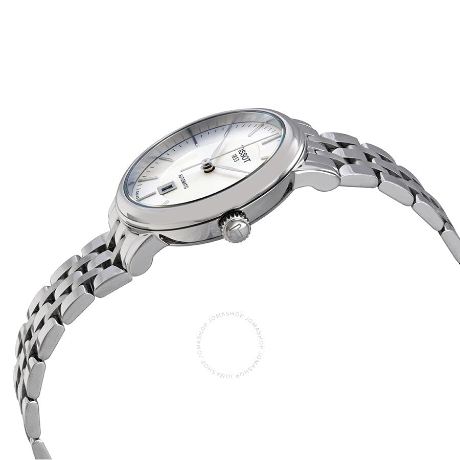 Tissot Carson Automatic Silver Dial Ladies Watch T122.207.11.031.00 - Dawson Watches #2