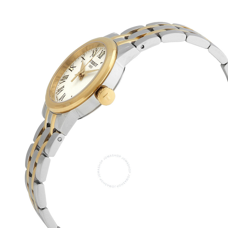 Tissot Classic Dream Quartz Ivory Dial Ladies Watch T129.210.22.263.00 - Dawson Watches #2