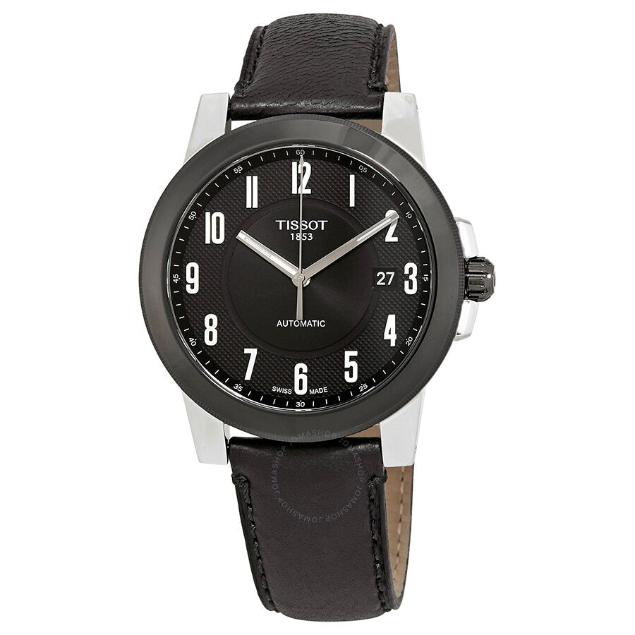 Tissot Gentleman Automatic Black Dial Men's Watch T098.407.26.052.00 - Dawson Watches