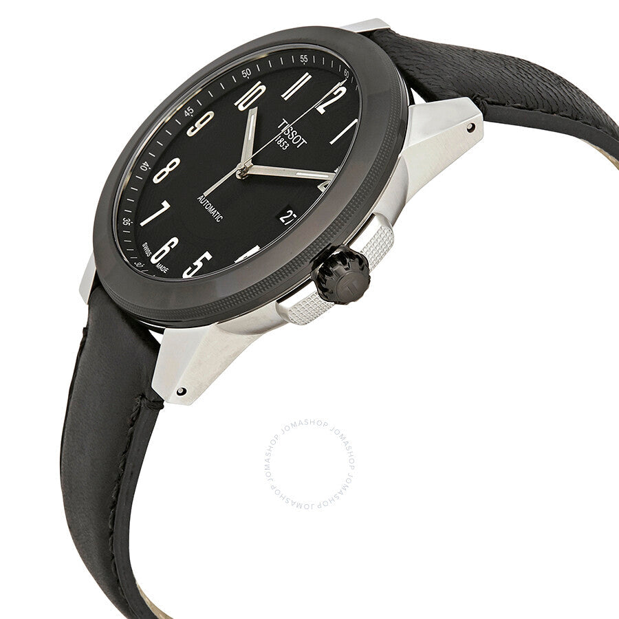 Tissot Gentleman Automatic Black Dial Men's Watch T098.407.26.052.00 - Dawson Watches #2