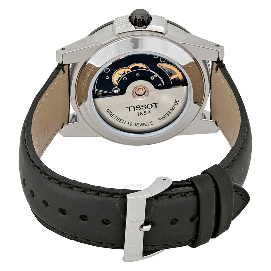 Tissot Gentleman Automatic Black Dial Men's Watch T098.407.26.052.00 - Dawson Watches #3