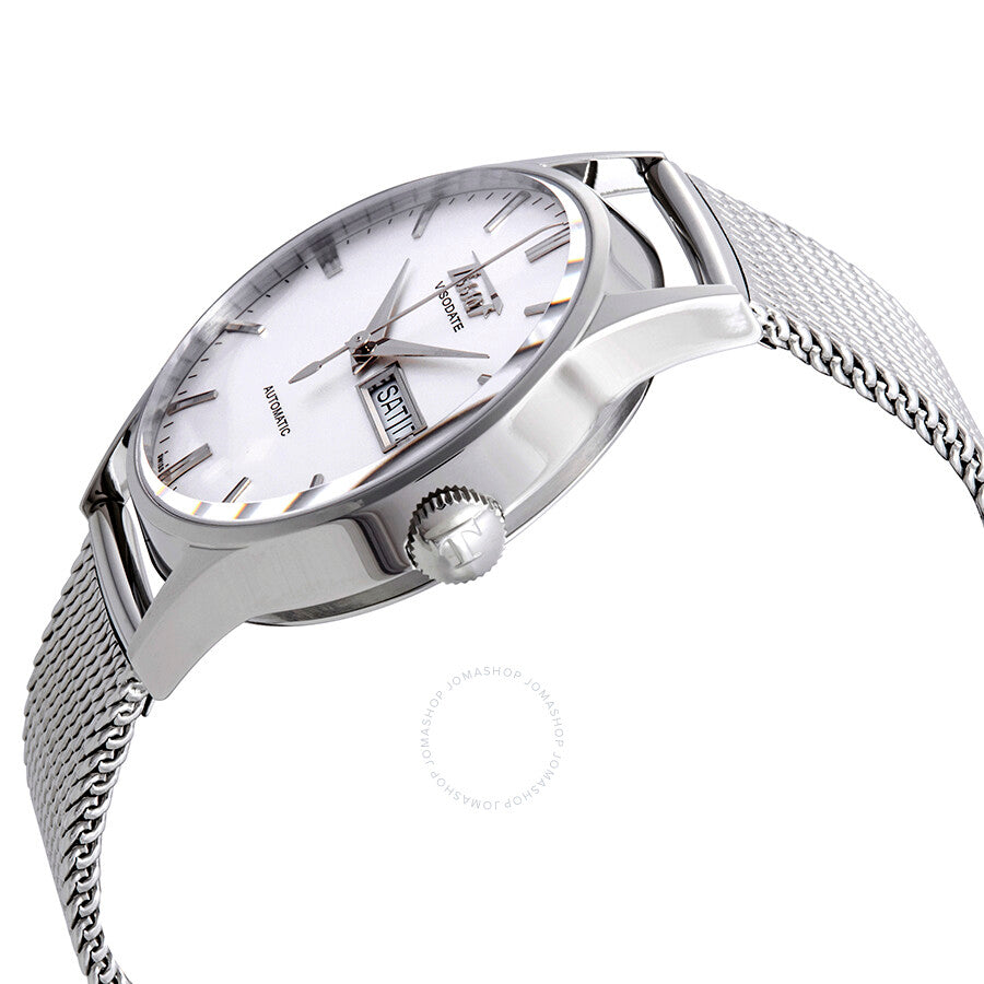 Tissot Heritage Visodate Automatic Silver Dial Men's Watch T019.430.11.031.00 - Dawson Watches #2