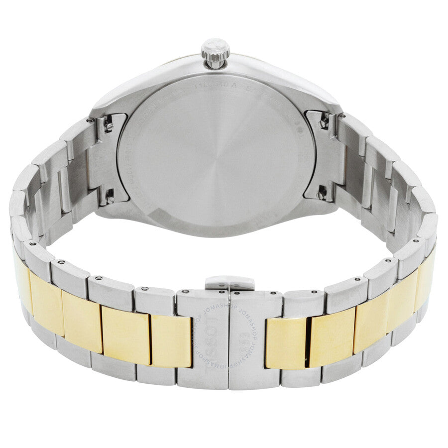 Tissot PR 100 Quartz Blue Dial Two-Tone Men's Watch T1504102204100 - Dawson Watches #3