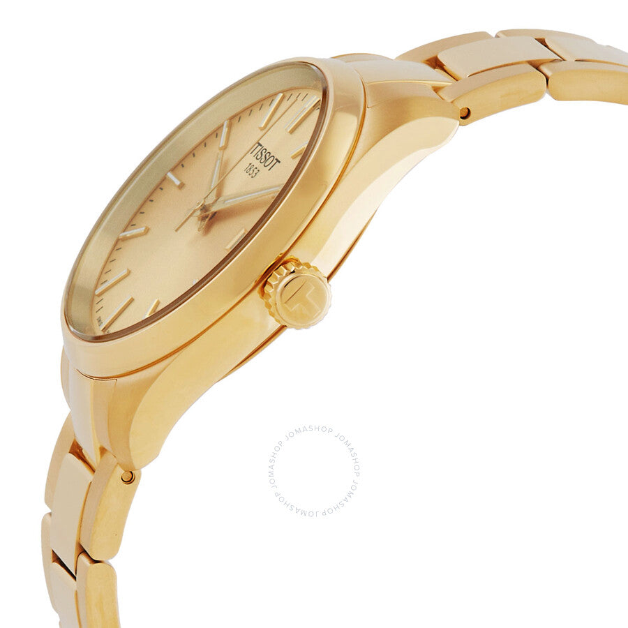Tissot PR 100 Quartz Champagne Dial Ladies Watch T1502103302100 - Dawson Watches #2