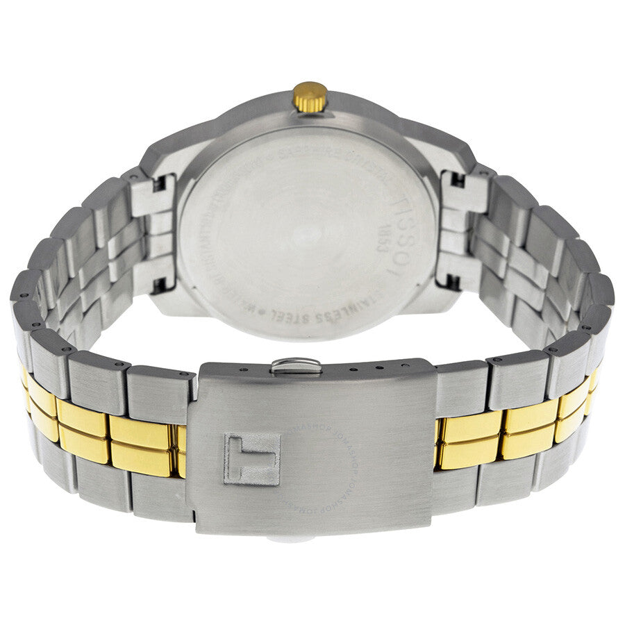 Tissot PR100 Black Dial Two-tone Men's Watch T0494102205701 - Dawson Watches #3