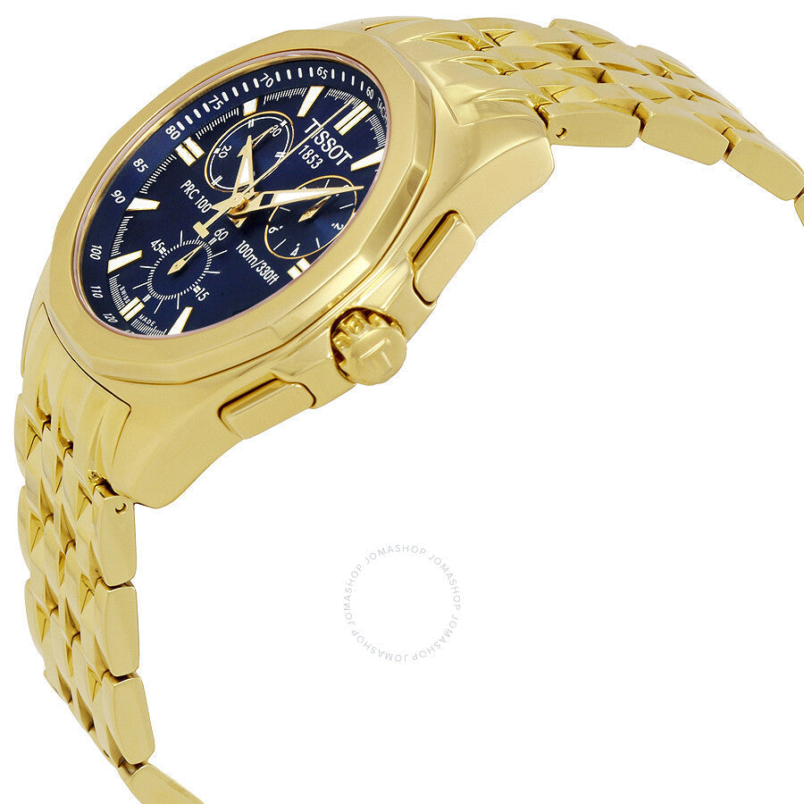 Tissot PRC 100 Chronograph Men's Watch T22.5.686.41 - Dawson Watches #2