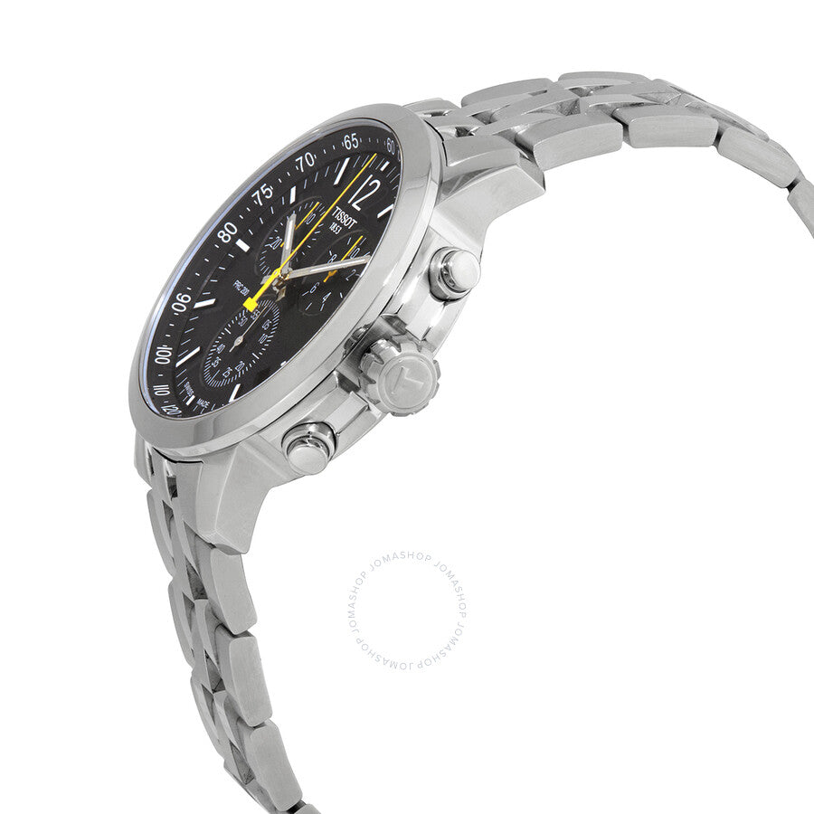 Tissot PRC 200 Chronograph Quartz Black Dial Men's Watch T114.417.11.057.00 - Dawson Watches #2