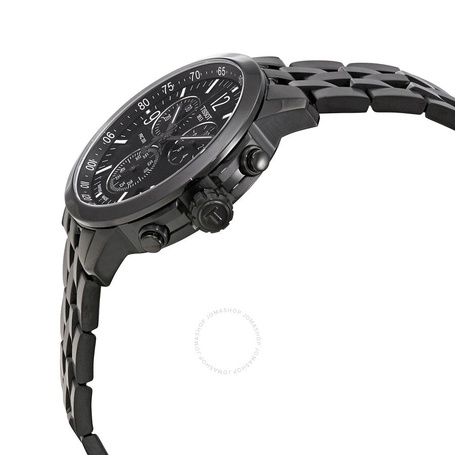 Tissot PRC 200 Chronograph Quartz Black Dial Men's Watch T114.417.33.057.00 - Dawson Watches #2