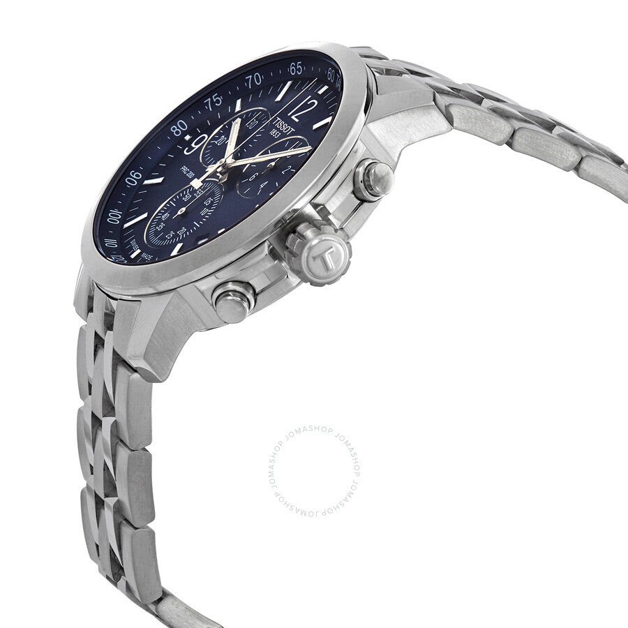 Tissot PRC 200 Chronograph Quartz Blue Dial Men's Watch T114.417.11.047.00 - Dawson Watches #2
