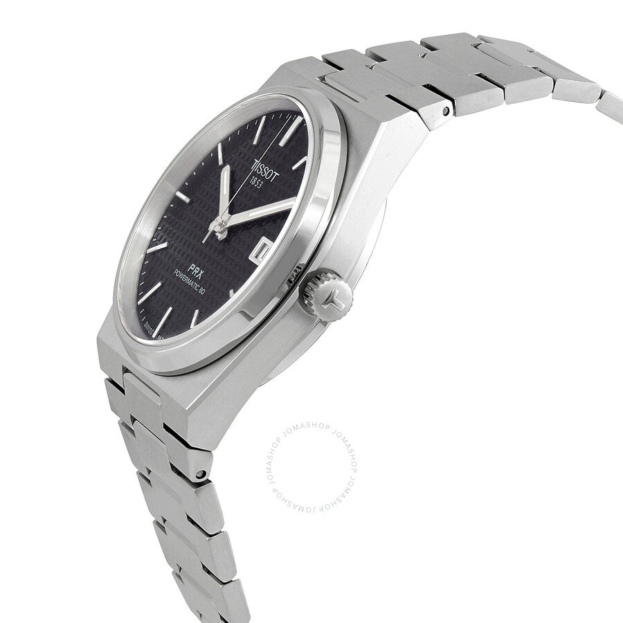 Tissot PRX Powermatic 80 Automatic Black Dial Men's Watch T137.407.11.051.00 - Dawson Watches #2