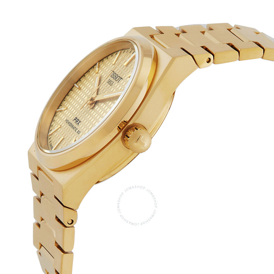 Tissot PRX Powermatic 80 Automatic Champagne Dial Ladies Watch T1372073302100 - Dawson Watches #2