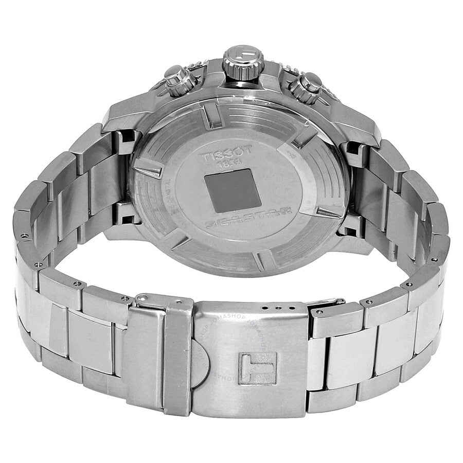 Tissot Seastar Chronograph Quartz Green Dial Men's Watch T120.417.11.091.01 - Dawson Watches #3