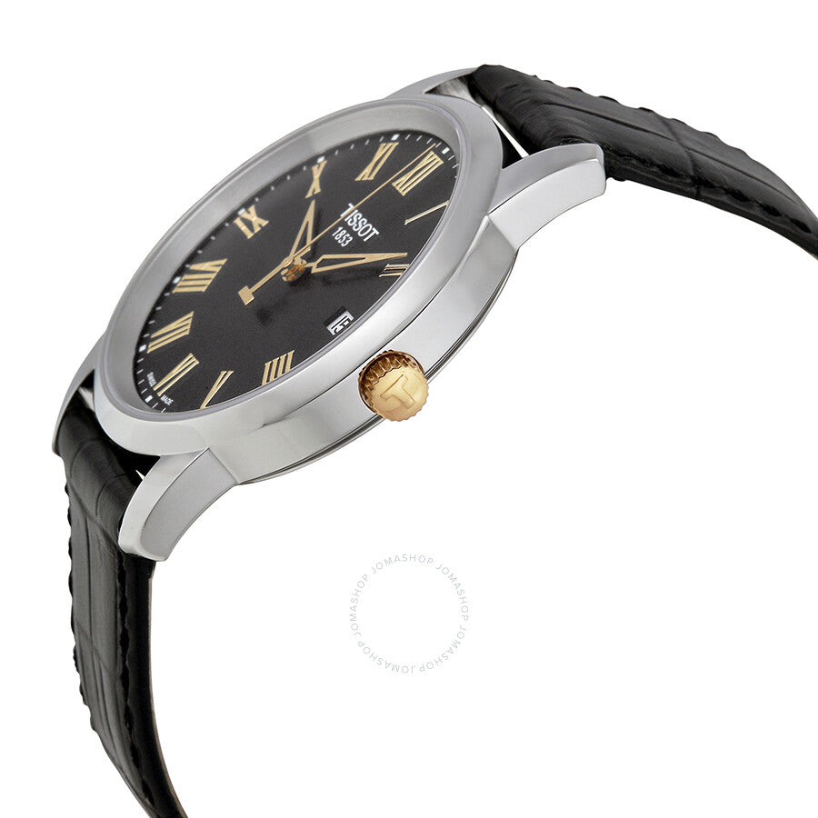 Tissot T-Classic Dream Black Dial Men's Watch T033.410.26.053.01 - Dawson Watches #2