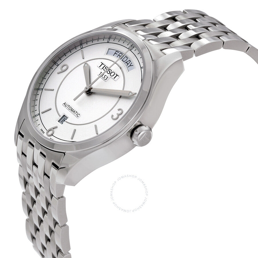 Tissot T-One Automatic Day Date Silver Dial Men's Watch T038.430.11.037.00 - Dawson Watches #2