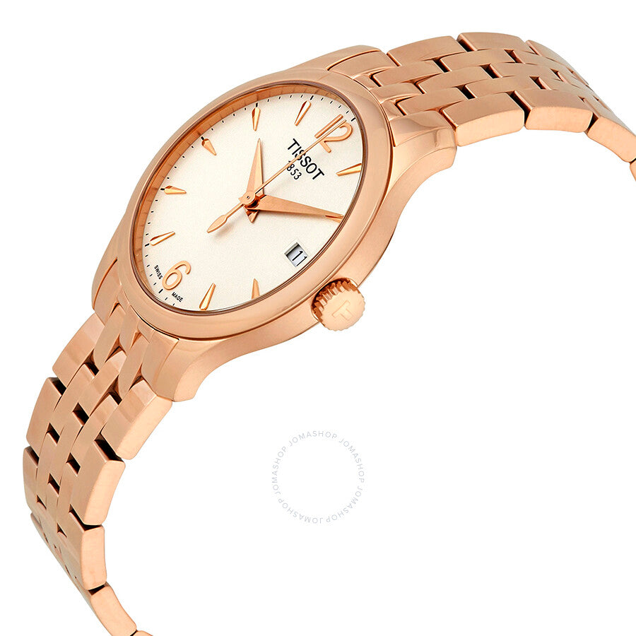 Tissot Tradition T-Classic White Dial Ladies Watch T063.210.33.037.00 - Dawson Watches #2