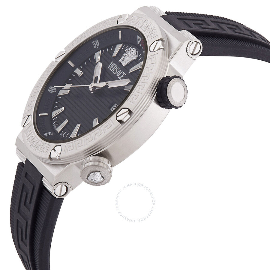 Versace Greca Quartz Blue Dial Men's Watch VE8G00124 - Kiwi Watches #2