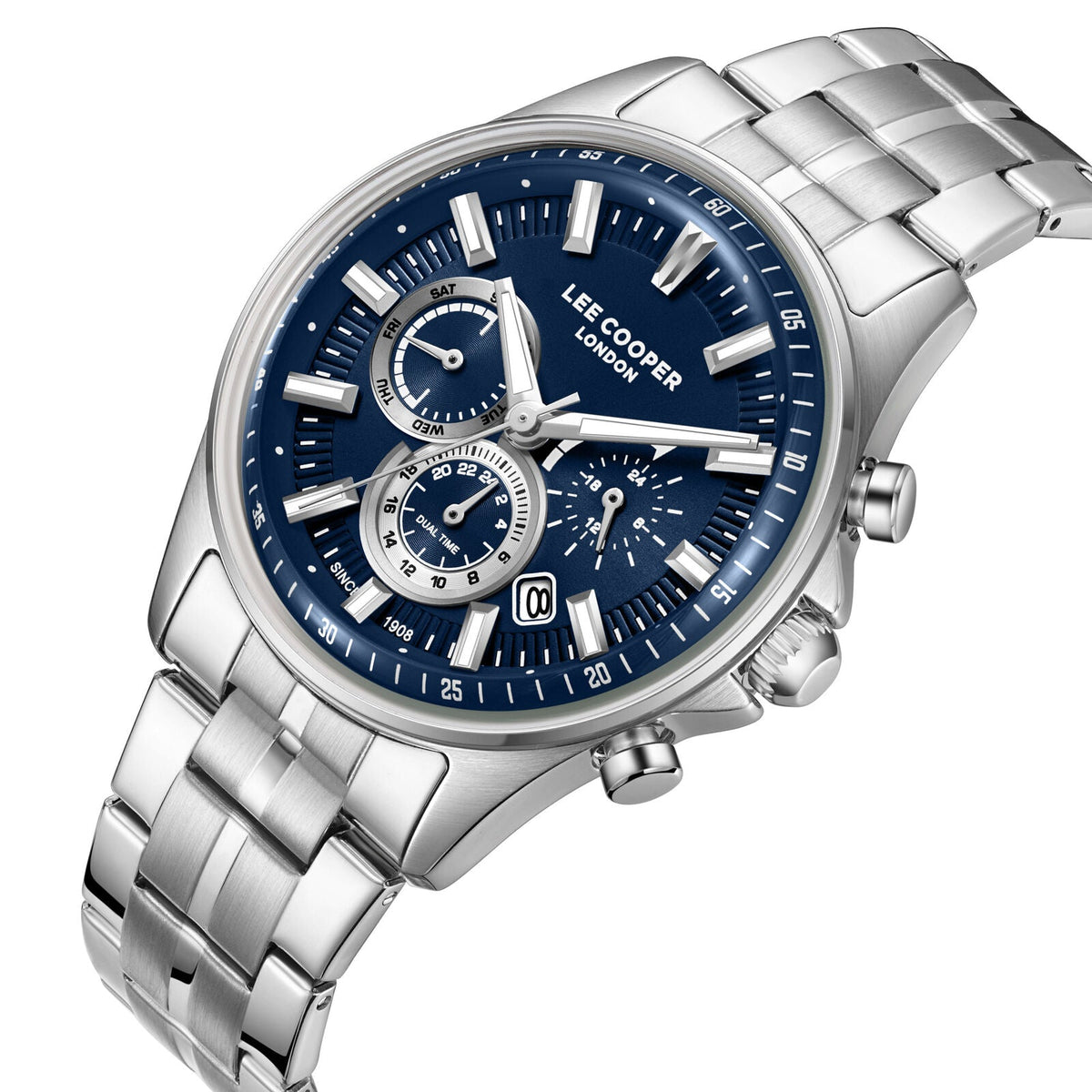 Lee Cooper Silver Men's Watch LC08213.390 LC08213.390 - Image 2