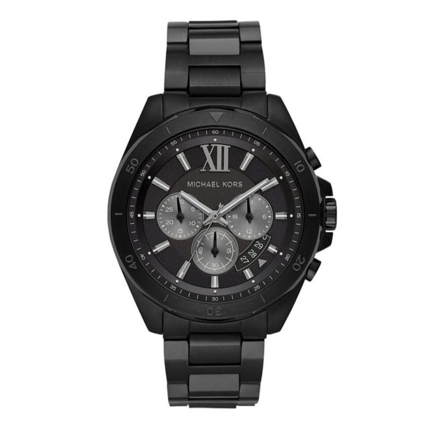 Michael Kors Brecken Chronograph Black Men's Watch - MK8858