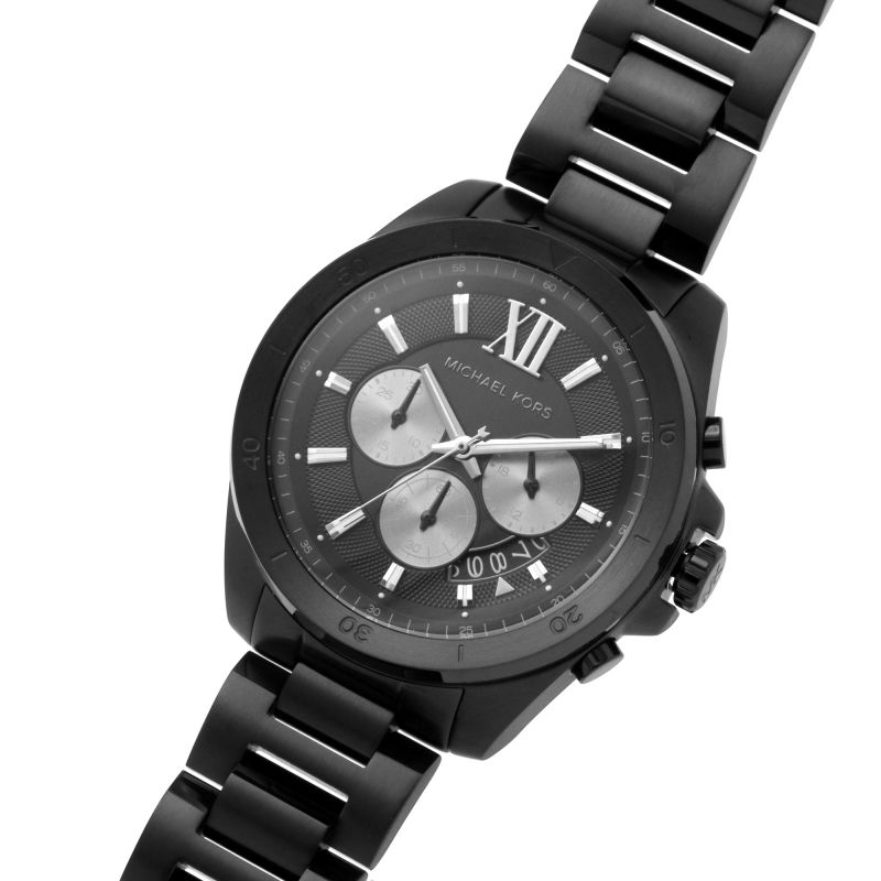 Michael Kors Brecken Chronograph Black Men's Watch - MK8858