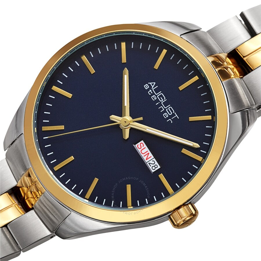 August Steiner Quartz Blue Dial Men's Watch AS8271TTG - Dawson Watches #2