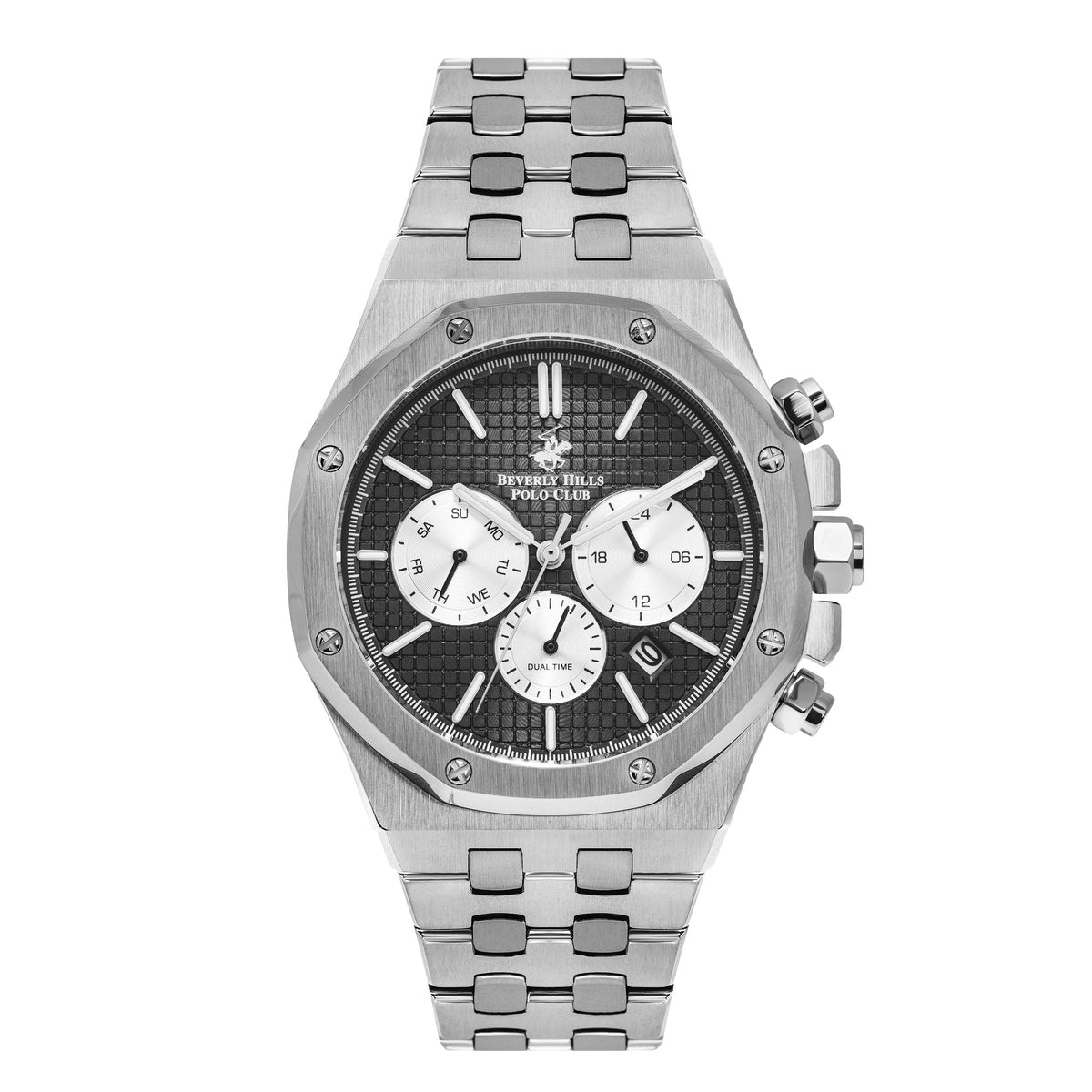 BEVERLY HILLS POLO CLUB Men’s Multi-Function Black Dial Watch – BP3051X.350 - Watch