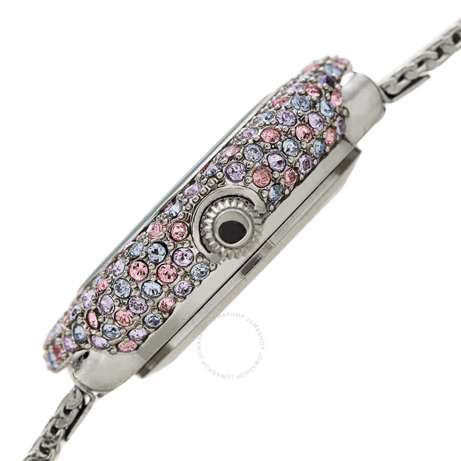 Burgi Quartz Diamond Silver Dial Ladies Watch BUR258SSPK - Dawson Watches #3